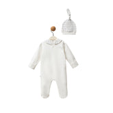 Moi Noi Ekose Şapkalı Tulum